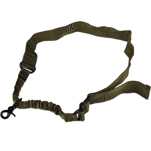 Popruhy na zbraně-1-POINT SLING SHOULDER STRAP Olive